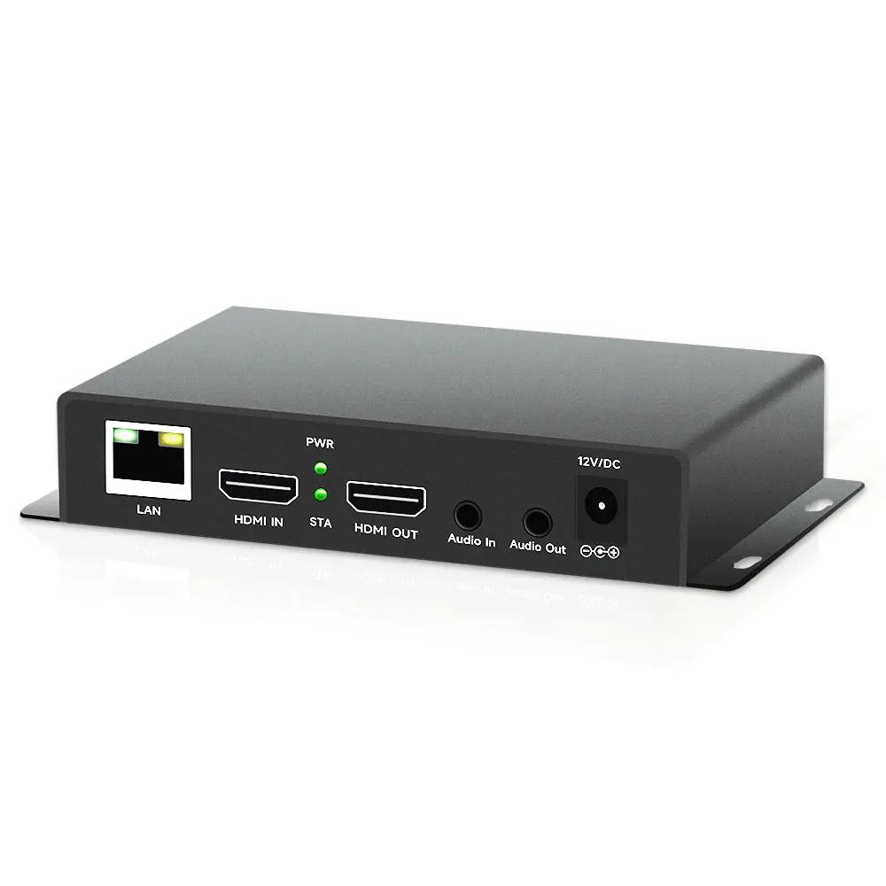 جهاز ترميز فيديو HDMI صغير H265 بدقة 1080 بكسل و30 إطارًا في الثانية مع حلقة إخراج